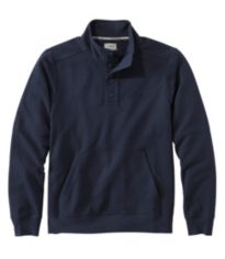 Ll bean men's quilted sweatshirt sale