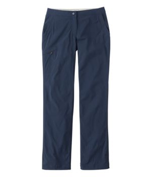 Women's Water-Repellent Comfort Trail Pants, Mid-Rise Straight-Leg