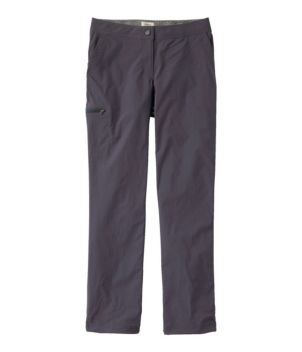 Women's Water-Repellent Comfort Trail Pants, Mid-Rise Straight-Leg