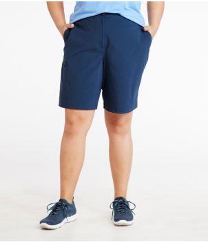 Women's Water-Repellent Comfort Trail Shorts, Mid-Rise