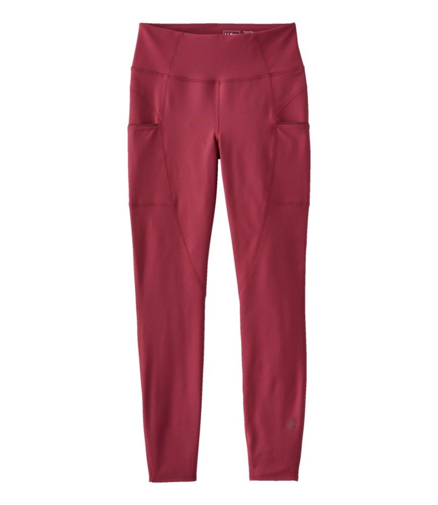 Women's L.L.Bean Everyday Performance High-Rise 7/8 Tights, High-Rise Pocket
