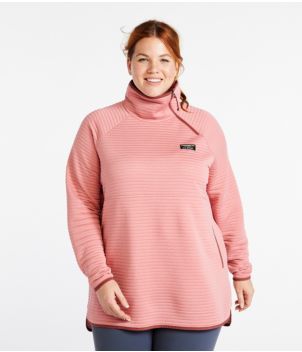 Women's Airlight Knit Asymmetrical Quarter-Zip Tunic