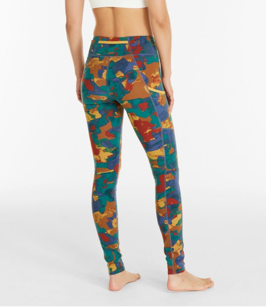 Women's Boundless Performance Pocket Tights, Mid-Rise Print