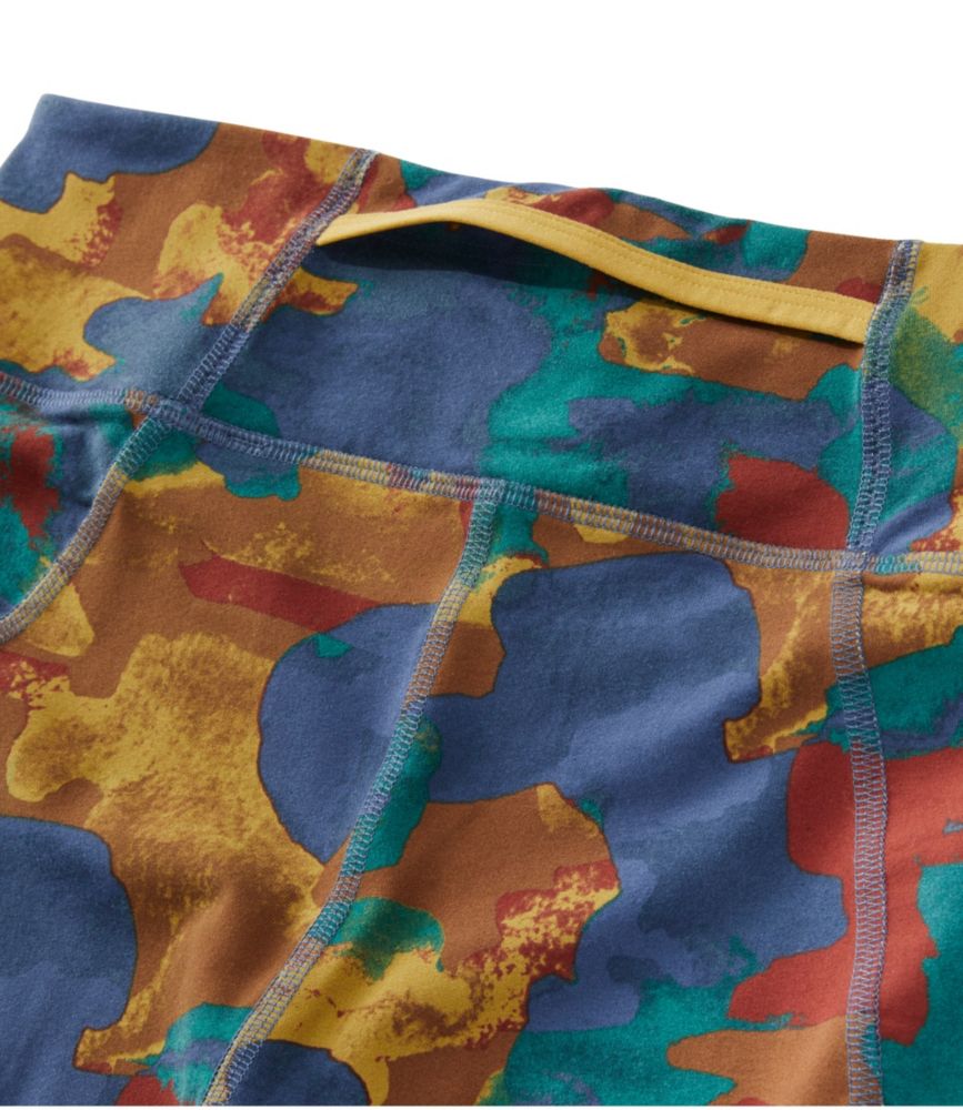 Women's Boundless Performance Pocket Tights, Mid-Rise Print