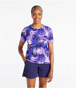 Women's SunSmart® UPF 50+ Sun Shirt Short-Sleeve, Print