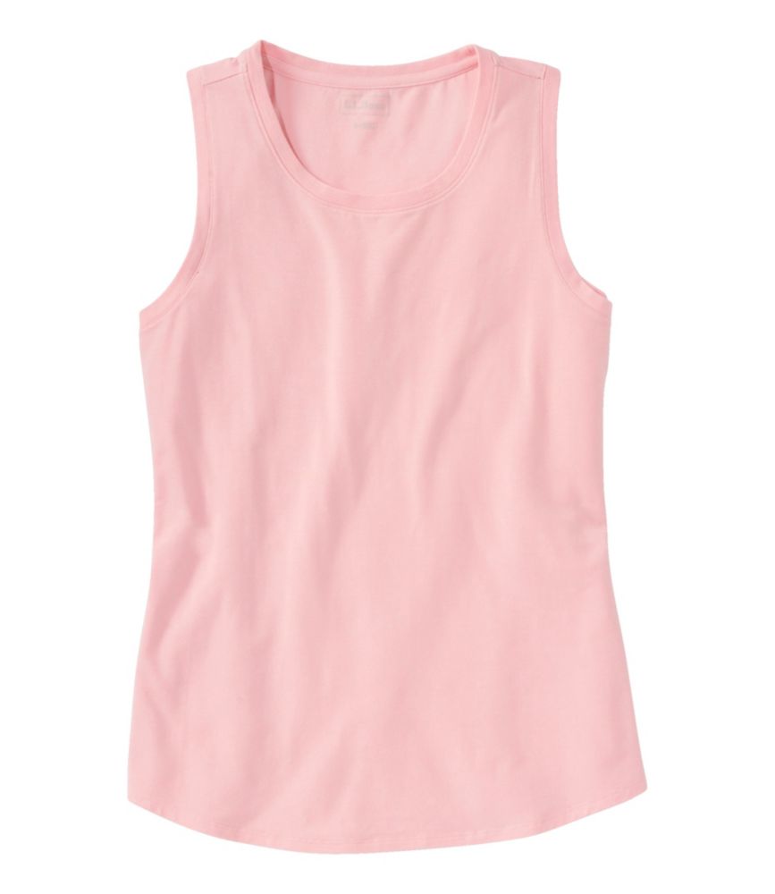 Women's Soft Stretch Supima Sleeveless Tee | Shirts & Tops at L.L.Bean