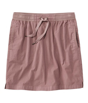 Women's Stretch Ripstop Pull-On Skirt, Mid-Rise
