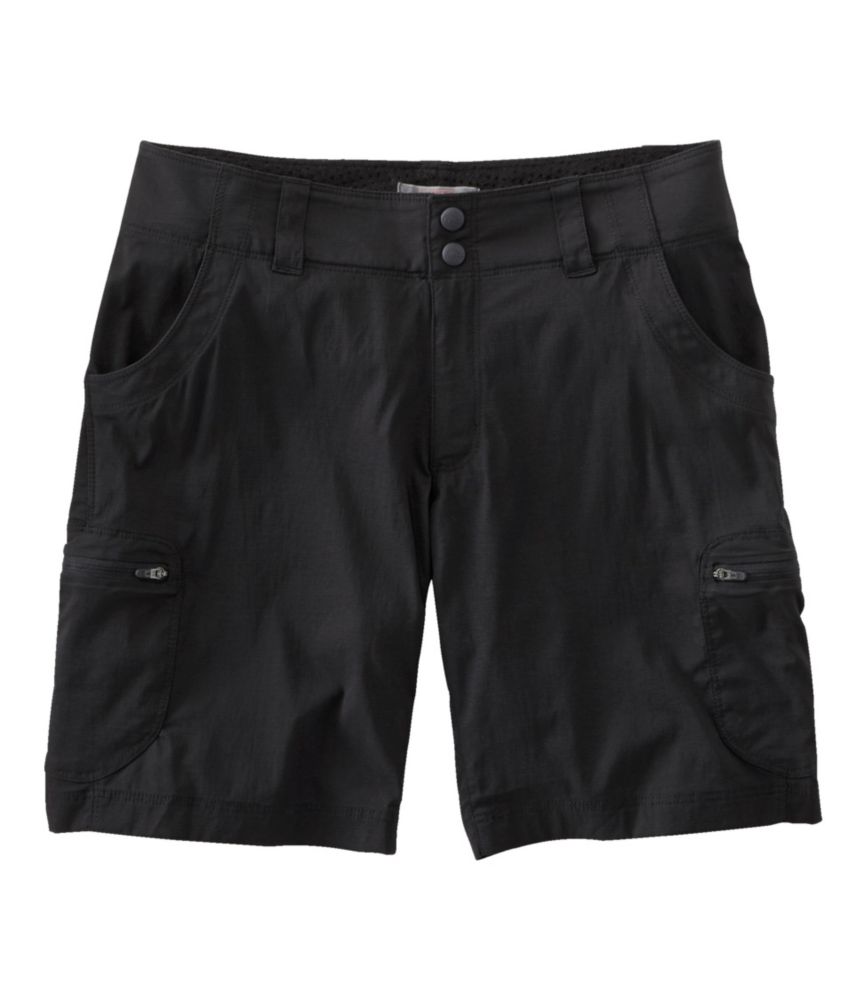 Women's Vista Trekking Shorts, Mid-Rise, Classic Black, small image number 1