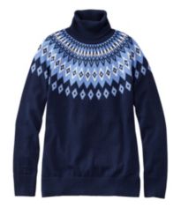 その他 TEN MOCK NECK COTTON KNIT NAVY L Women's Signature Original Cotton Ribbed Sweater, Mockneck