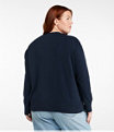 Cotton Cashmere Crewneck Sweater, Classic Black, small image number 2