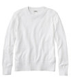 Cotton Cashmere Crewneck Sweater, Sea Salt, small image number 0