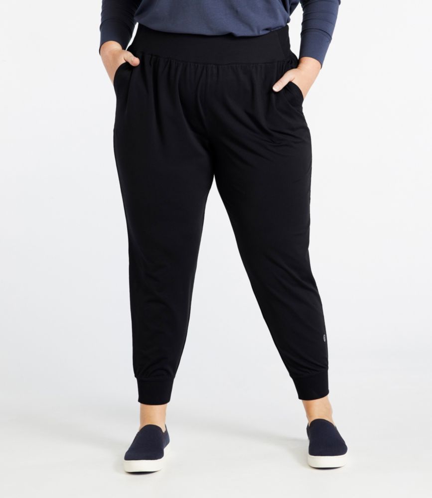 Women's VentureSoft Knit Relaxed Joggers, Midnight Black, small image number 2