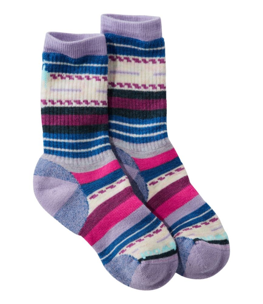 Kids' Smartwool Hike Margarita Full Cushion Crew Socks