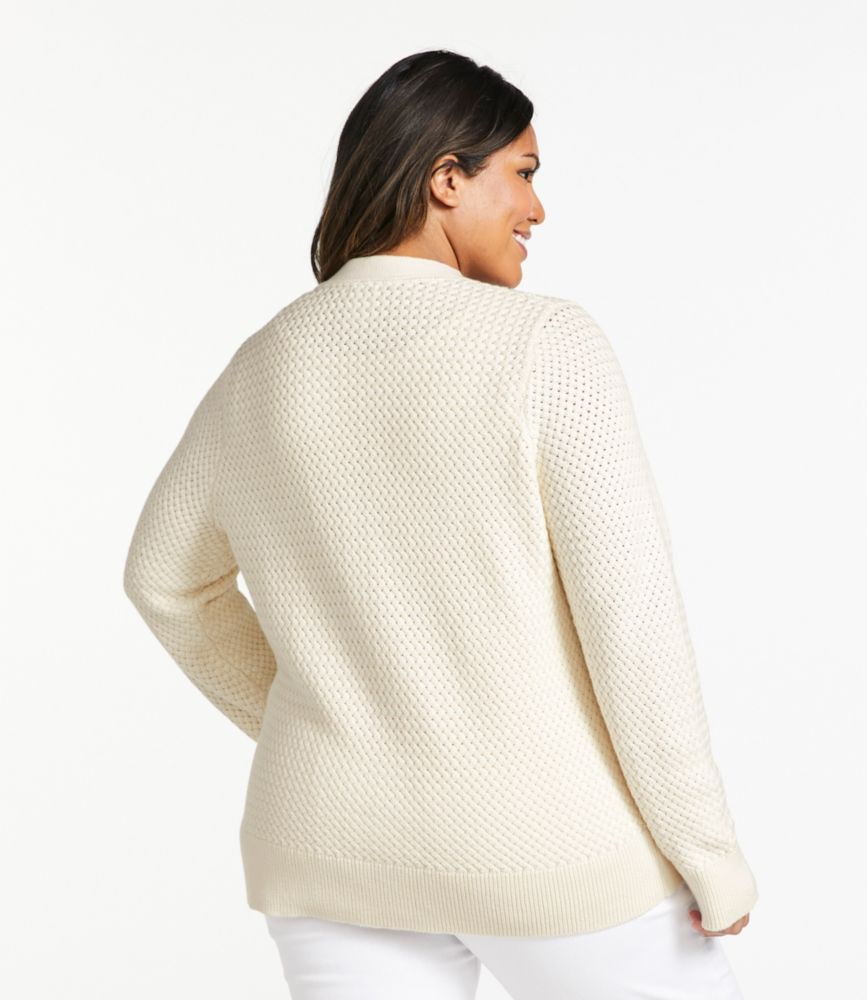 Women's Basketweave Sweater, ButtonFront Cardigan Sweaters at L.L.Bean