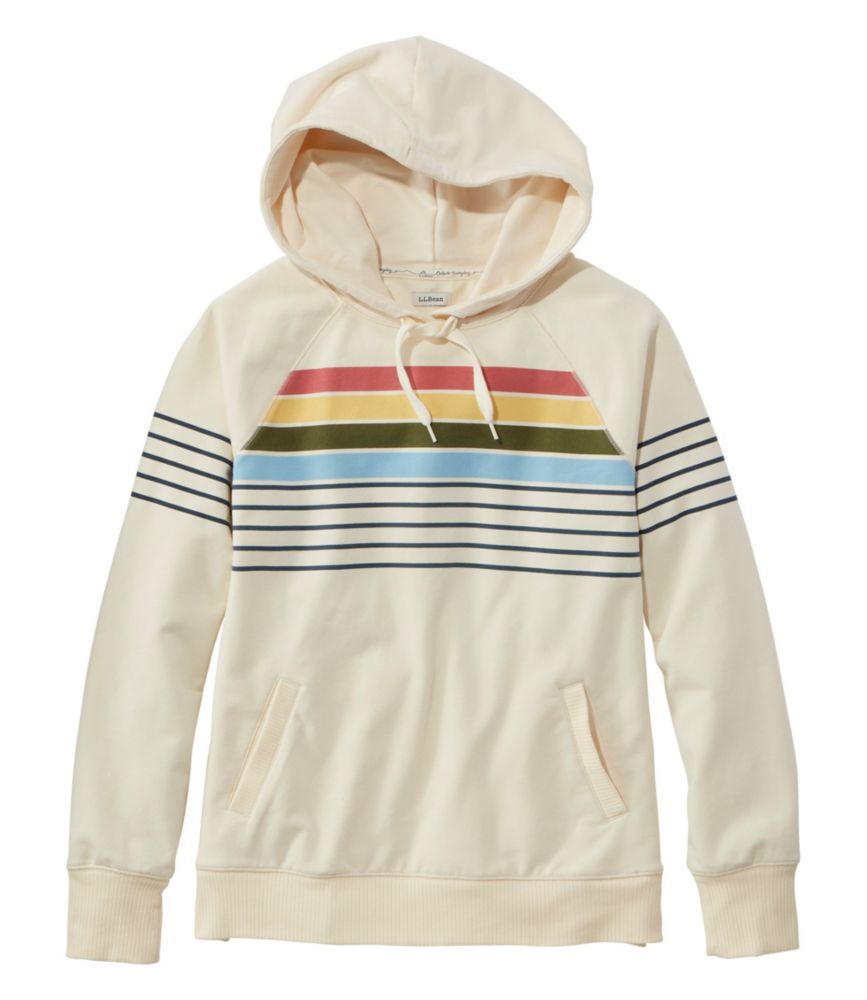 Women's L.L.Bean 24/7 Sweats, Hoodie Stripe, , small image number 4
