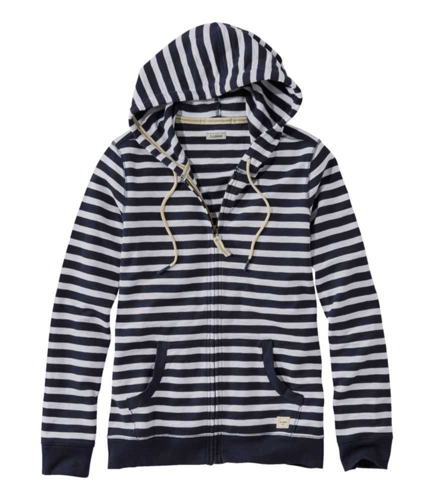 Long Zipped Hooded Sweatshirt