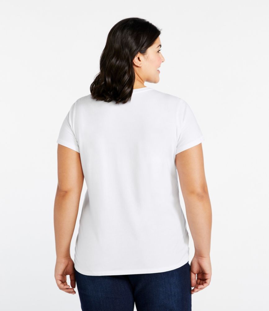 Women's Soft Stretch Supima-Blend Tee