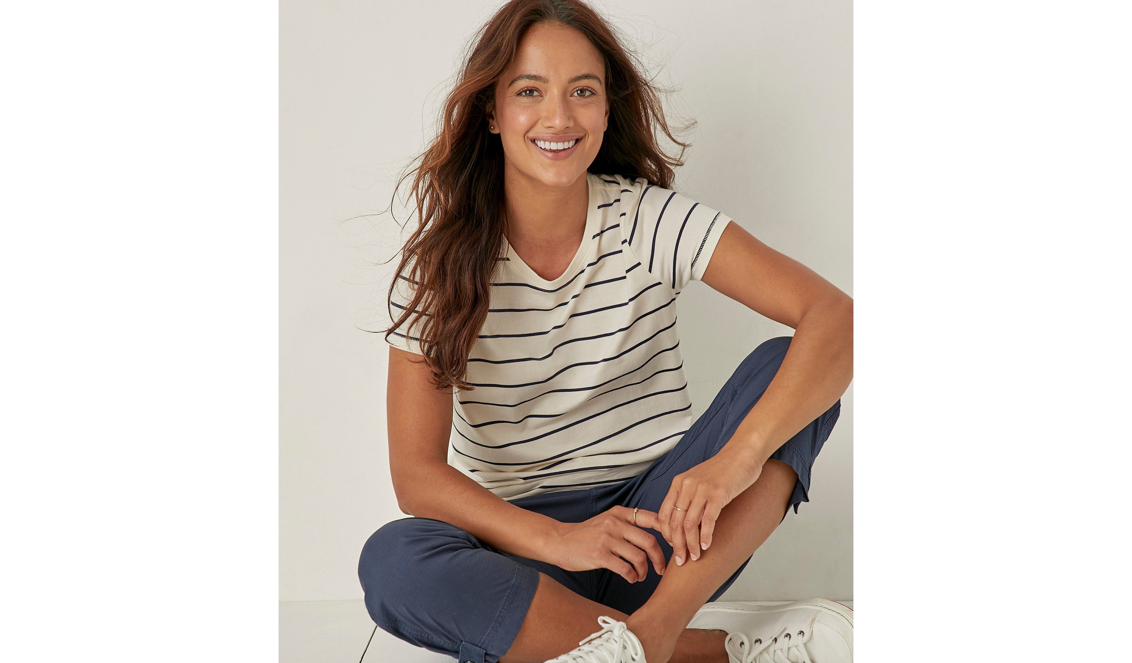 Women's Soft Stretch Supima-Blend Tee