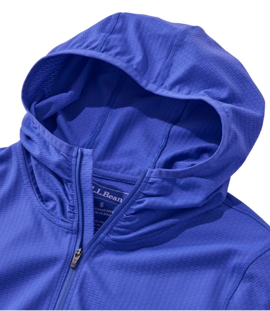 Women's Sand Beach Cover-Up, Hooded Tunic, French Blue, small image number 5