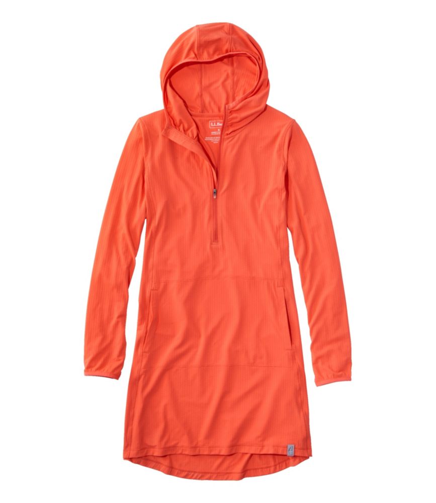 Women's Sand Beach Cover-Up, Hooded Tunic, French Blue, small image number 1