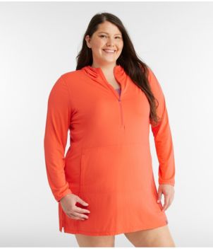 Women's Sand Beach Cover-Up, Hooded Tunic