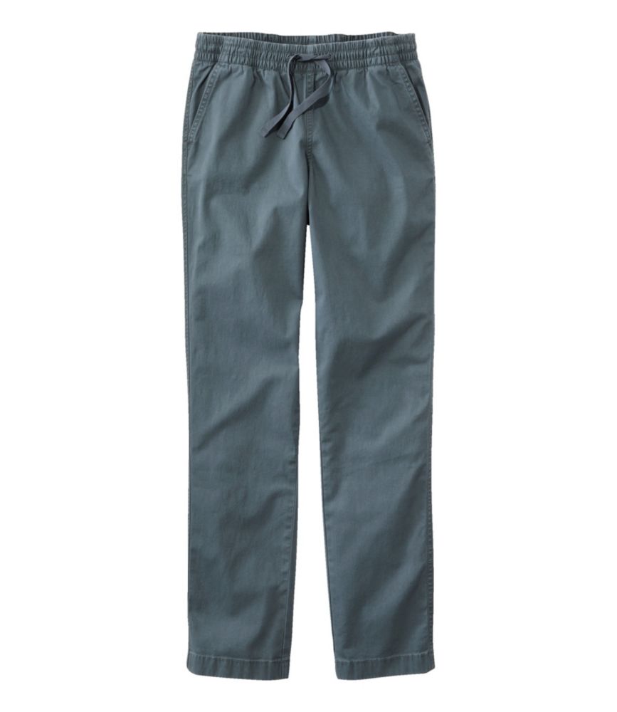 Women's Lakewashed Chino Pants, Mid-Rise Pull-On Ankle