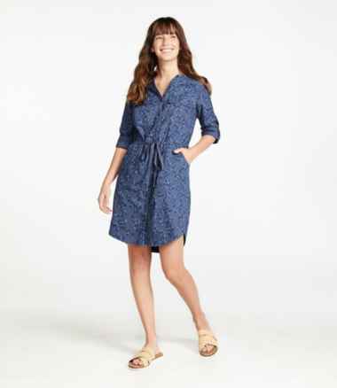 Women's Comfort Cotton/TENCEL Dress, Print