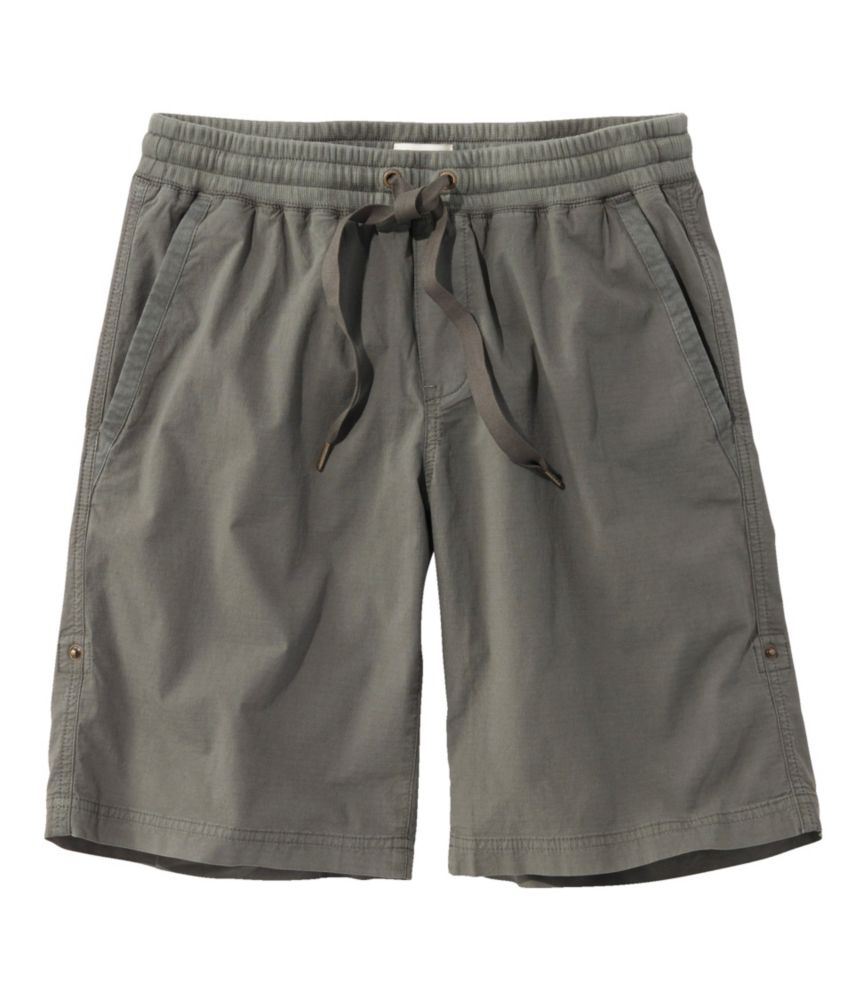 Women's Stretch Ripstop Pull-On Shorts, Dark Taupe, small image number 1