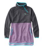 Women's Airlight Knit Asymmetrical Quarter-Zip Tunic, Colorblock