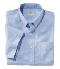 Men's Comfort Stretch Oxford Shirt, Traditional Untucked Fit