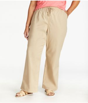 Women's Plus Size Chestnut Bend Over® Pull-On Pants - 34W
