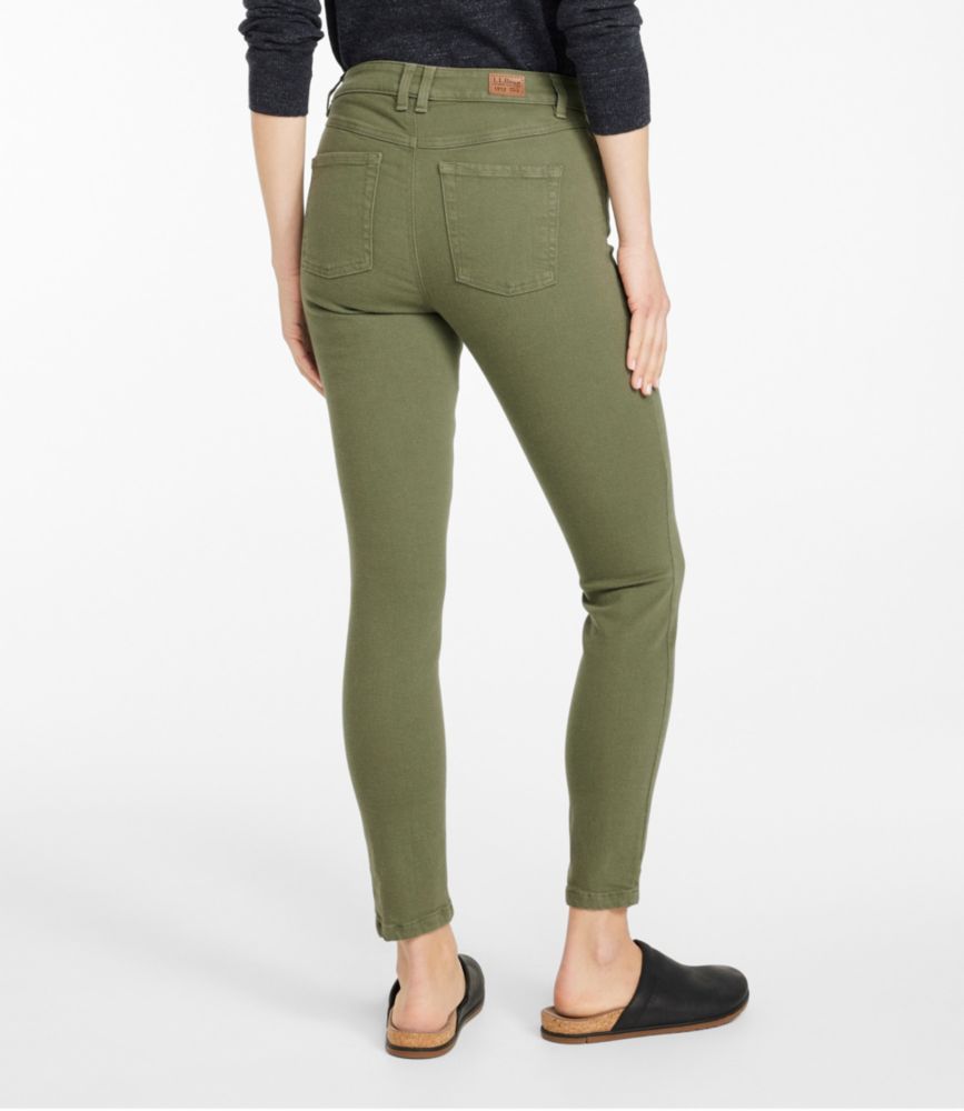 Women's BeanFlex®Jeans, High-Rise Slim-Leg Ankle Color, Natural, small image number 3