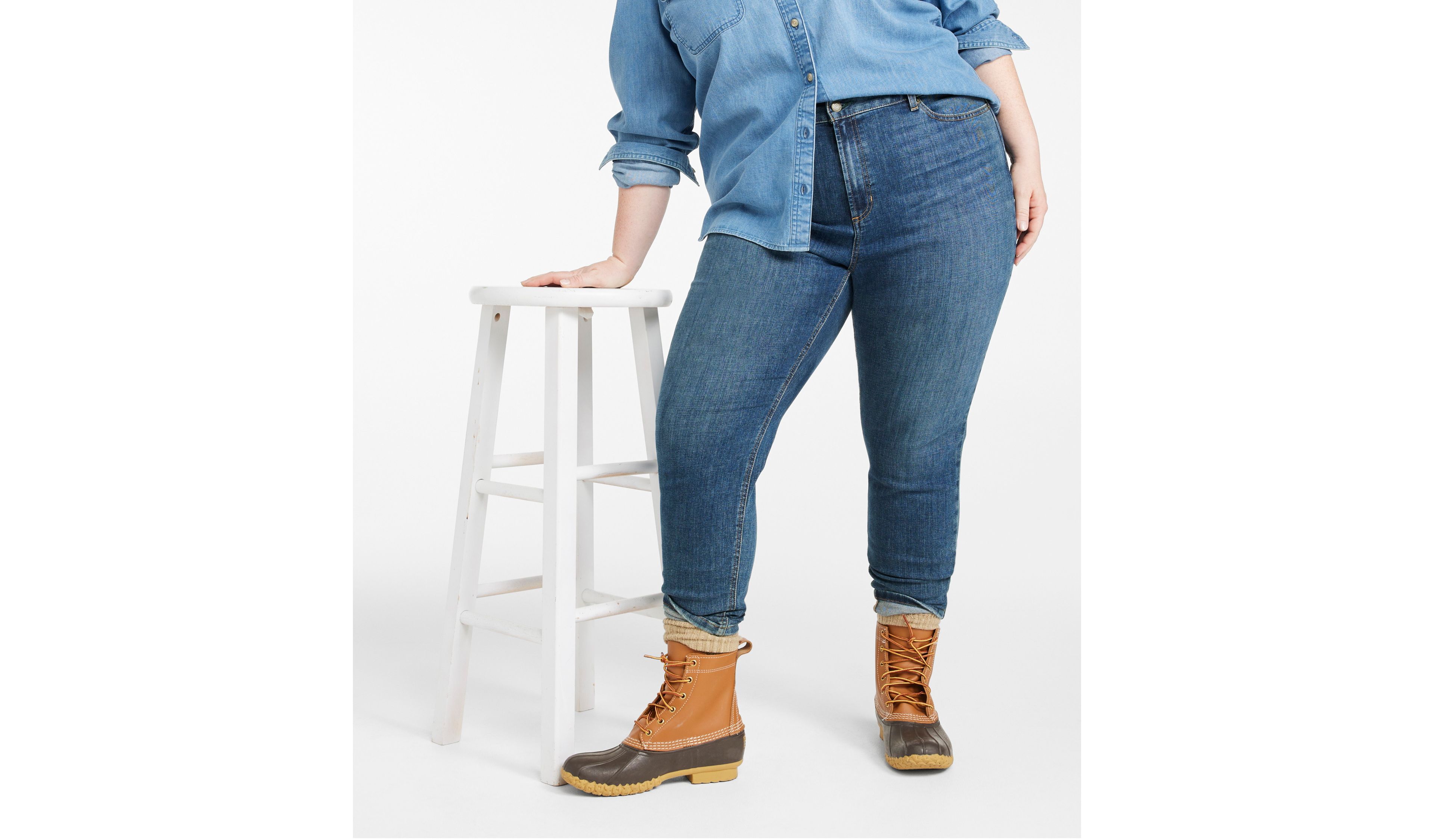 Women's BeanFlex® Jeans, Mid-Rise Skinny-Leg