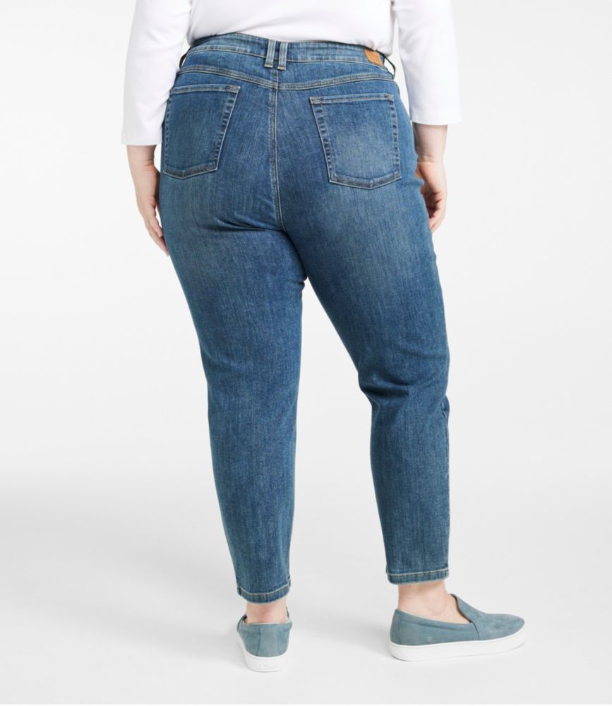 Women's BeanFlex® Jeans, High-Rise Slim-Leg Ankle, Rinsed, small image number 4