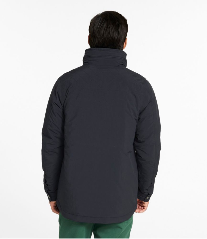 Men's Bean's Insulated Travel Jacket, Carbon Navy, small image number 3