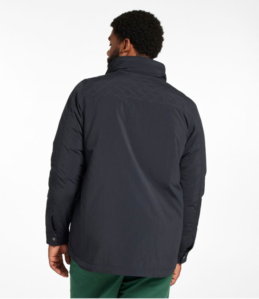 Men's Bean's Insulated Travel Jacket, Carbon Navy, small image number 8