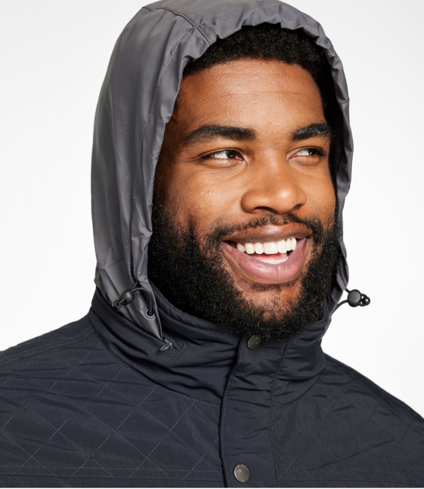 Men's Bean's Insulated Travel Jacket, Carbon Navy, small image number 11