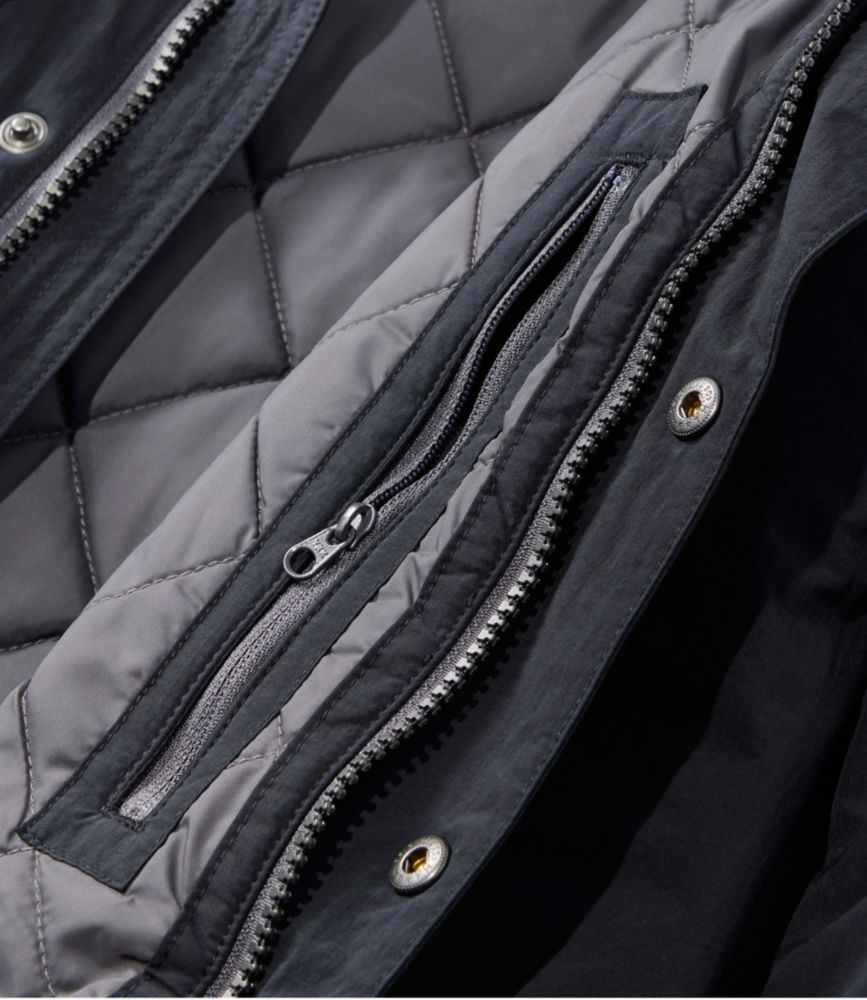 Men's Bean's Insulated Travel Jacket, Carbon Navy, small image number 13