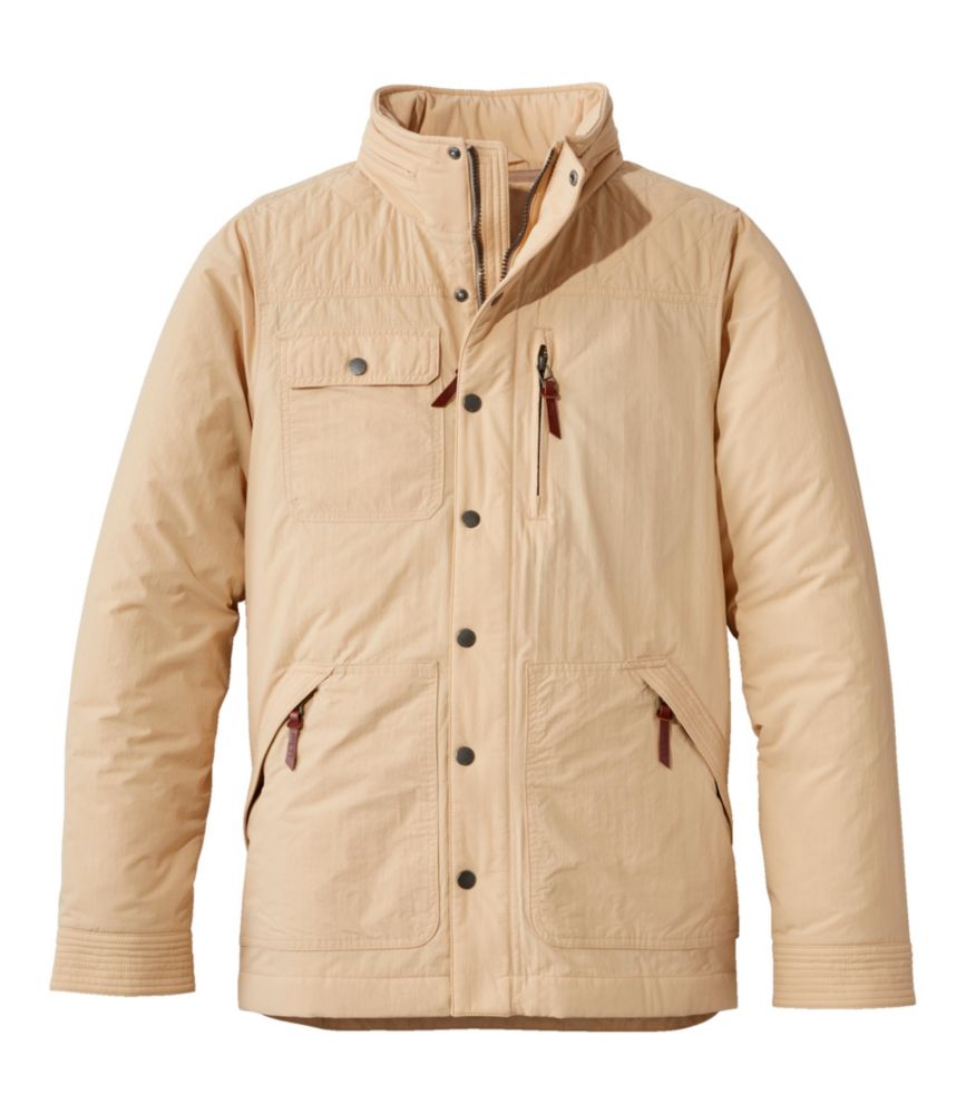 Ll bean khaki jacket best sale