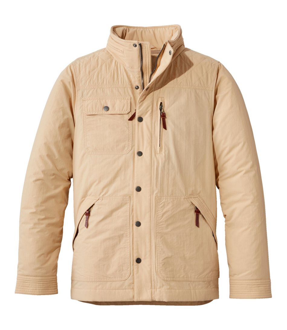 Men's Insulated Travel Jacket Vintage Khaki Extra Large, Synthetic/Nylon | L.L.Bean