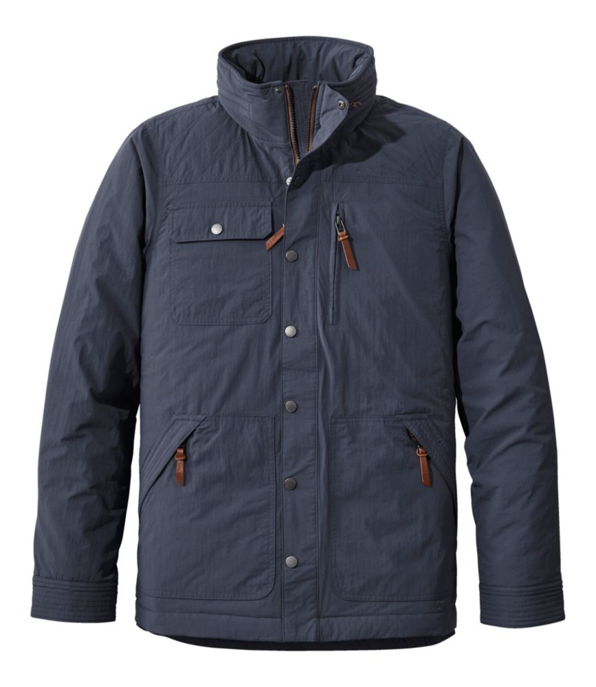 Men's Bean's Insulated Travel Jacket, Carbon Navy, small image number 1