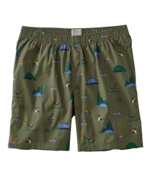 Men's Comfort Stretch Woven Sleep Shorts
