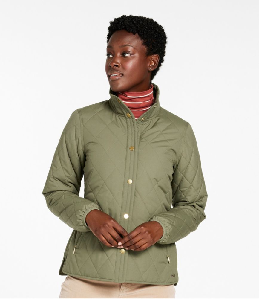 Quilted lightweight jacket womens best sale