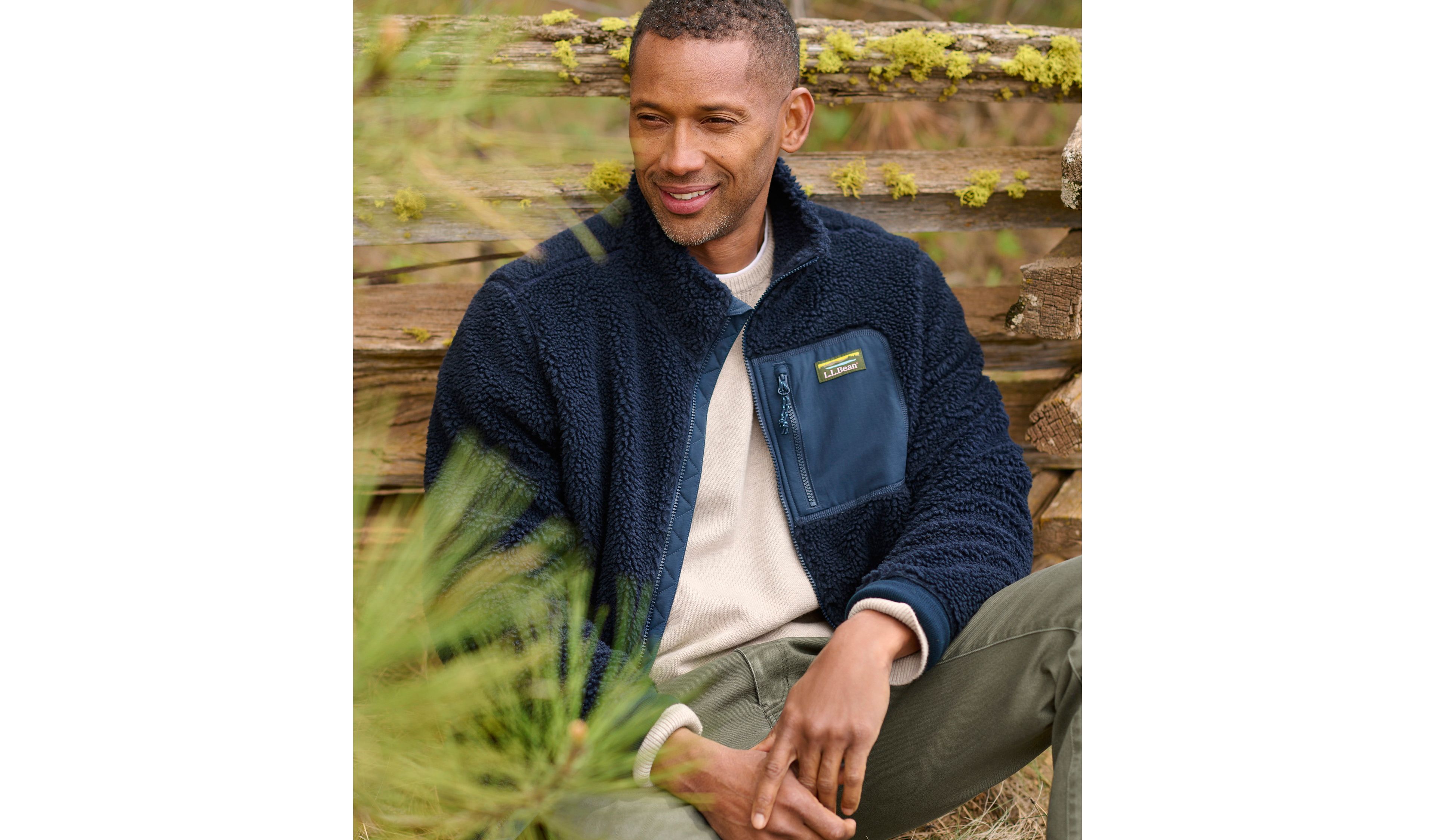 Men's Bean's Sherpa Fleece Jacket