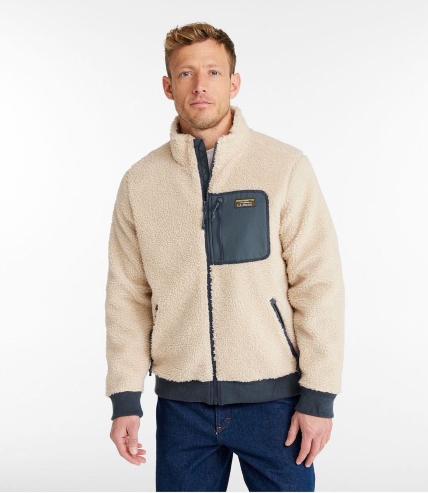Men's Bean's Sherpa Fleece Jacket | Fleece Jackets at L.L.Bean