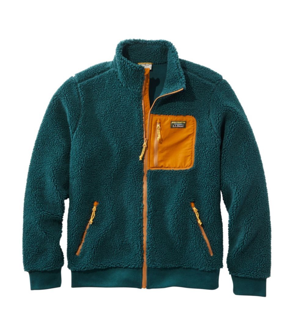 Men's Bean's Sherpa Fleece Jacket | Fleece at L.L.Bean