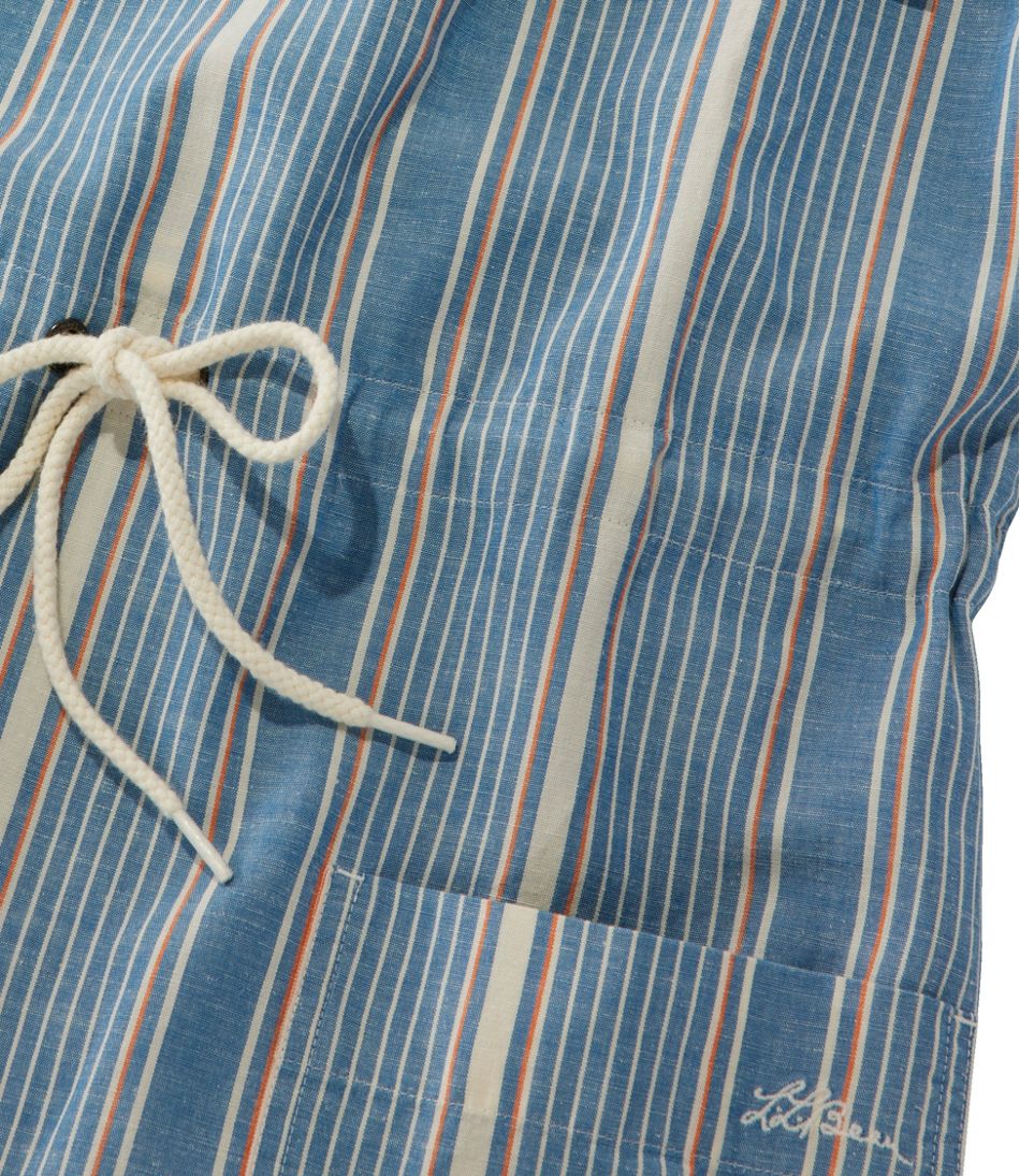 Women's Signature Tencel Linen Blend Woven Dress, Stripe | Dresses ...