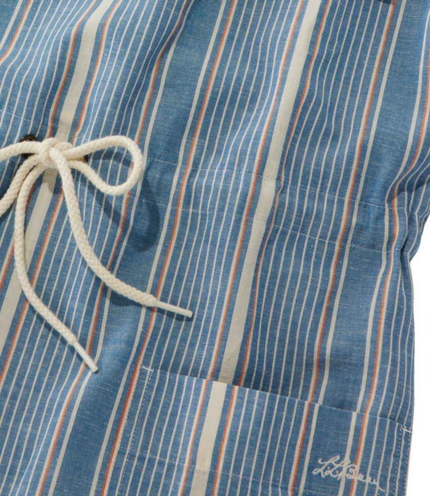 Women's Signature Tencel Linen Blend Woven Dress, Stripe Dresses