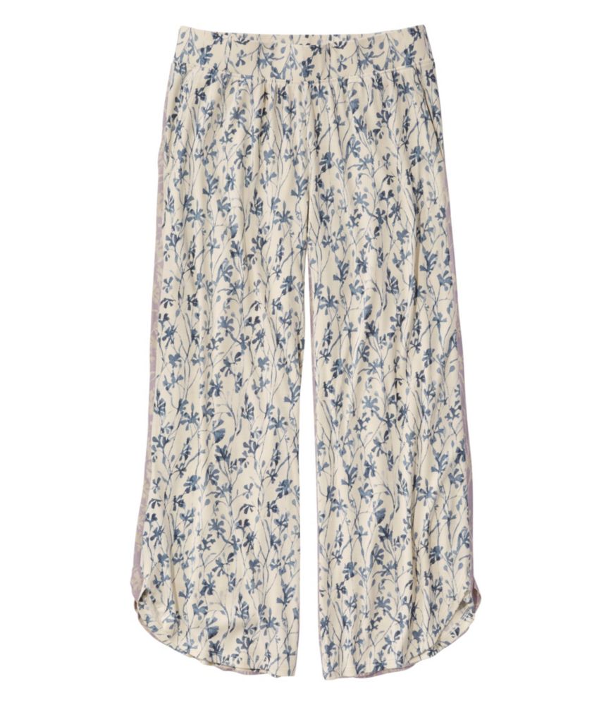 Women's Restorative Sleepwear Sleep Pants, Print, Chalk Blue Geo, small image number 2