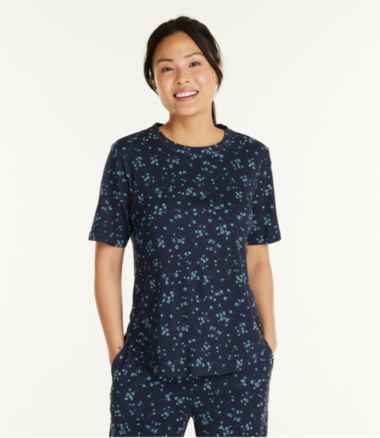 Women's Restorative Sleepwear, Sleep Top Print